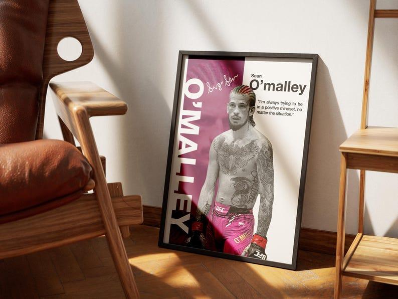 UFC Legends Poster, Max Holloway, Charles Oliveira, Alex Pereira, Islam Makhachev, Sean O’Malley, Paddy Pimblett ( Unframed-Print Only )