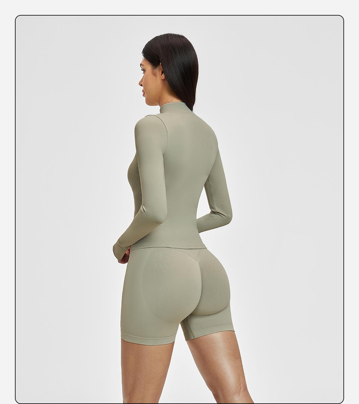 MFNIM Women’s Seamless Yoga Set – Cross-Back Design, Tight Fitness Wear, High-Stretch Running Workout Set