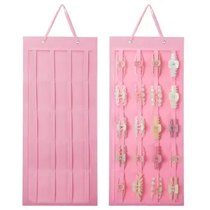 Hanging Hair Claw Clip Holder Organizer for Women Girls, Large Claw Clip Storage for Wall, Door,  Hair Accessories Organizer Display
