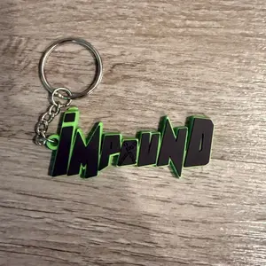 Impound Keychain (rubber) + Stickers