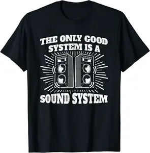 The only good system is a sound system – Sound engineer T-Shirt - Ismaellc Shop 89B0B94S1BSV