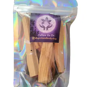 Palo Santo Smudge Stick (Peru Origin) - Natural Fragrance for Spiritual Cleansing -Spiritual Tool Light Scented Aroma