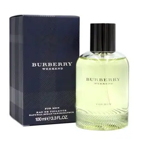 Burberry Weekend for Men Eau de Toilette 100ml - Sharp Woody Mossy Fragrance with Grapefruit & Amber Notes Burberry Weekend for Men Eau de Toilette 100ml - Sharp Woody Mossy Fragrance with Grapefruit & Amber Notes