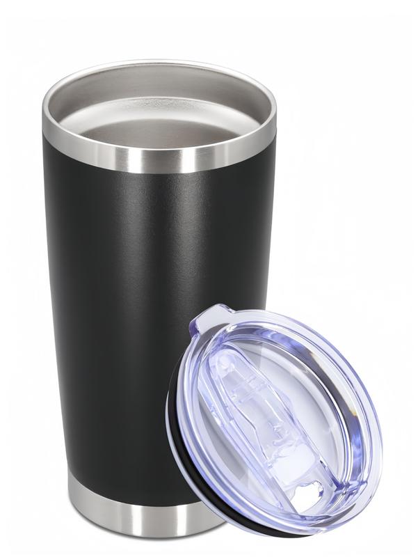 LMMAKE 20oz Tumbler Stainless Steel Tumbler Cup with Lid Vacuum Insulated Double Wall Travel Mug, Durable Powder Coated Travel Coffee Tumbler Mug for Hot & Cold Drinks, 1 Pack