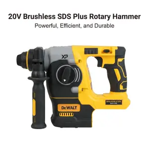 Dewalt DCH273 Cordless Hammer Drilling Tool Practical Working Equipment For Building Installation Wall Renovation And Metal Processing With Optimized Body Layout And Comprehensive Material Drilling Adaptability