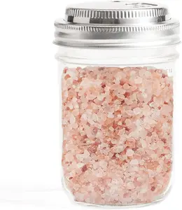 Stainless Steel Spice Shaker, Wide Mouth Mason Jar Spice Lid