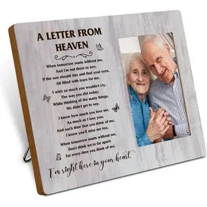 Picture Frames Memorial Gifts for Loss of Mother Father Sympathy Gifts for Loss of Loved One Photo Frames Condolence Gift Bereavement Remembrance Gift Memorial Picture Frame
