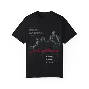Jagged Edge Vintage Vibes Garment-Dyed T-shirt, Music Lover Tee, Retro Style Shirt, 90s Inspired Top, Jagged Edge Design Shirt, Unisex Tee