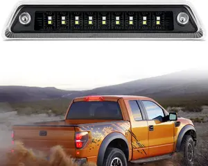 Nilight Third Brake Light Tail High Mount 3rd Stop Cargo Reverse LED Lights Clear Lens Compatible with Ford F150 2009 2010 2011 2012 2013 2014 Pickup Truck Rear Cab Lamp