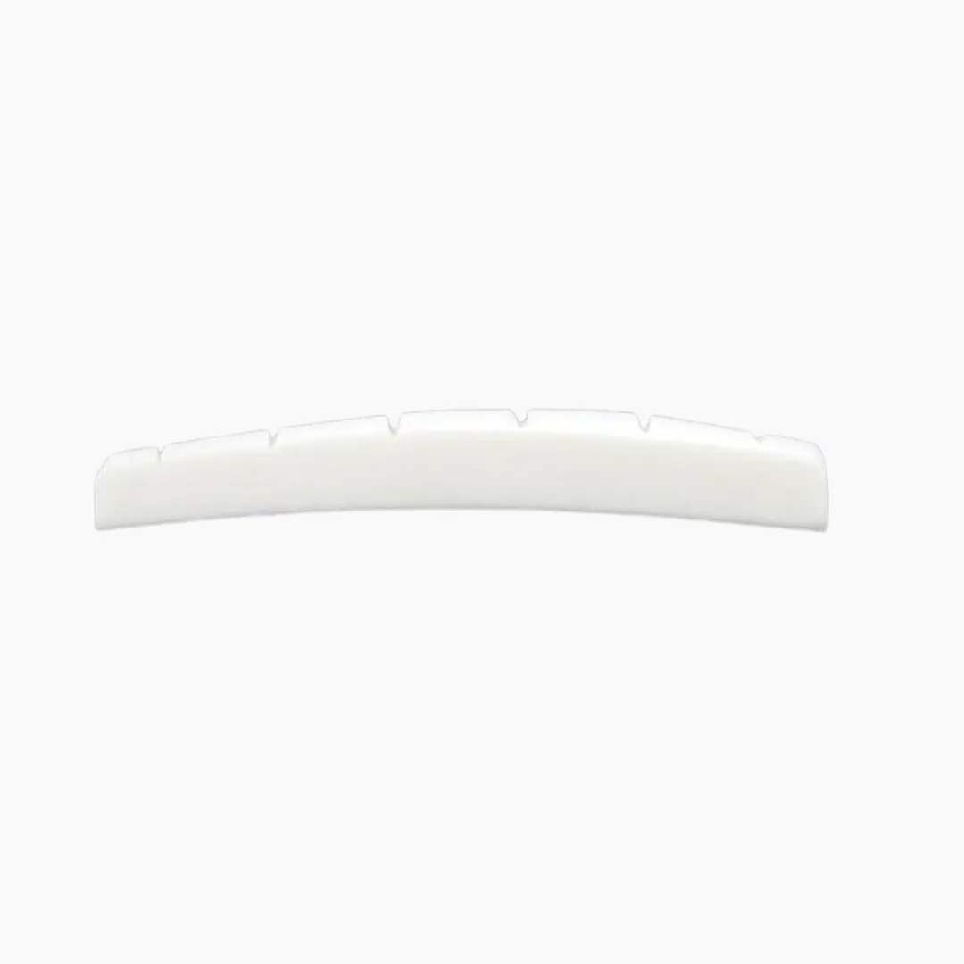 Allparts Radiused Slotted Bone Nut, Instrument Accessory for Fender® Guitars, Accessories