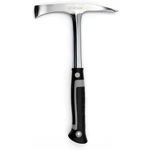 Welding Chipping Hammer, 28oz, #45 Carbon Steel with Shock Reduction Grip, Professional Slag Removal Tool for Welders