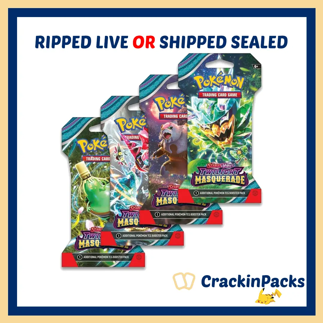 Twilight Masquerade Sleeved Booster Pack (1) - RIP LIVE (**Bounty**)