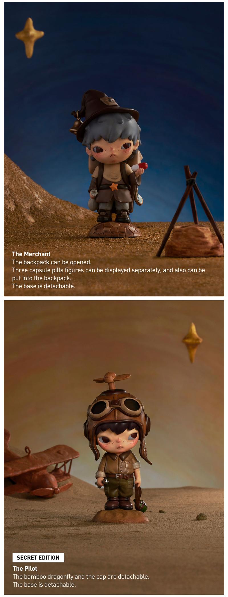 POP MART Hirono×Le Petit Prince Series Figures, Blind Box