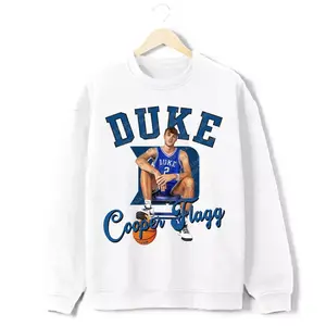 Cooper Flagg College Vintage Style Basketball 90's Graphic Design Sweatshirt