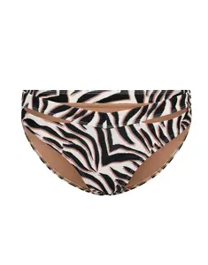 Demi Animal Beige Plus Swimwear Bottom