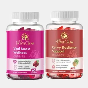 Nova Glow Daily Glow Duo - Vital Boost & Curvy Radiance Support Gummies