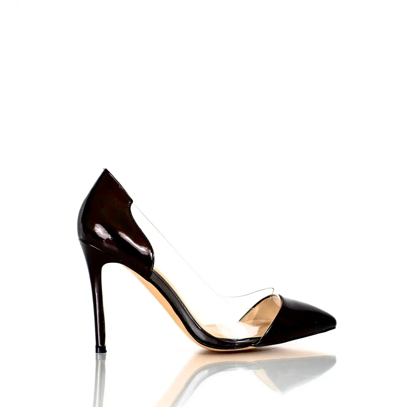 Pointed-Toe Stiletto Heels (Sizes 8–13)