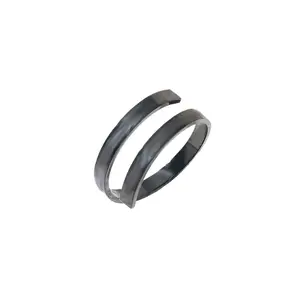 Meraki A CP-feel Max Genderless Ring | High-Grade Titanium Steel Open Ring, Adjustable Size, Unisex, Daily Wear Essential Solitaire Stackable Rings