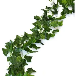 84   Foliage Garland Leaves Decoration Artificial Greenery Ivy Vine  for  Decor Indoor Outdoors (84 Ft -Ivy Leaves)