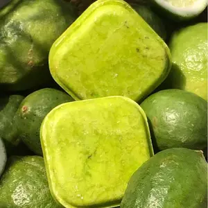 Lemon shampoo bar, head soap, plant-based