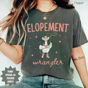 Comfort Colors Elopement Expert TShirt Funny ABA Therapist Tee BCBA RBT Behavior Analyst Gift Goose Humor T-Shirt Special Education Teacher