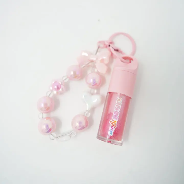 Pink Shimmer POP Lip Gloss Bag Charms
