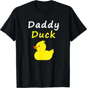 Daddy Duck Rubber Duck Dad T-Shirt