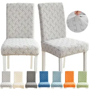 Stretch Floral Dining Chair Covers Set of 4/6/8, Removable and, Perfect for Home Décor, Parties, Kitchen and Hotels