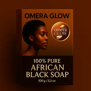 Omera Glow African Black Soap