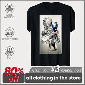 Lucha Libre Mexican Masked Wrestler Graphic T-Shirt, Vintage Monochrome Collage Print Casual Short Sleeve Tee, Retro Wrestling Sports Fan Apparel, Soft Breathable Cotton Daily Wear Top, Cool Street Wear Shirt For Men Wrestling Enthusiasts Gift,summervibes