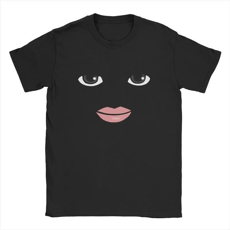 Novelty Harajuku Streetwear, Robot Robloxs Woman Face Game T-Shirt, Funny Shirt, Gift Shirt, Menswear, Unisex Cotton Tee, Womenswear, Comfortable roblox
