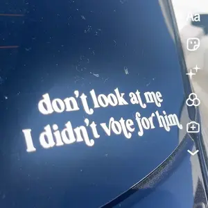 Kamala Trump car decal