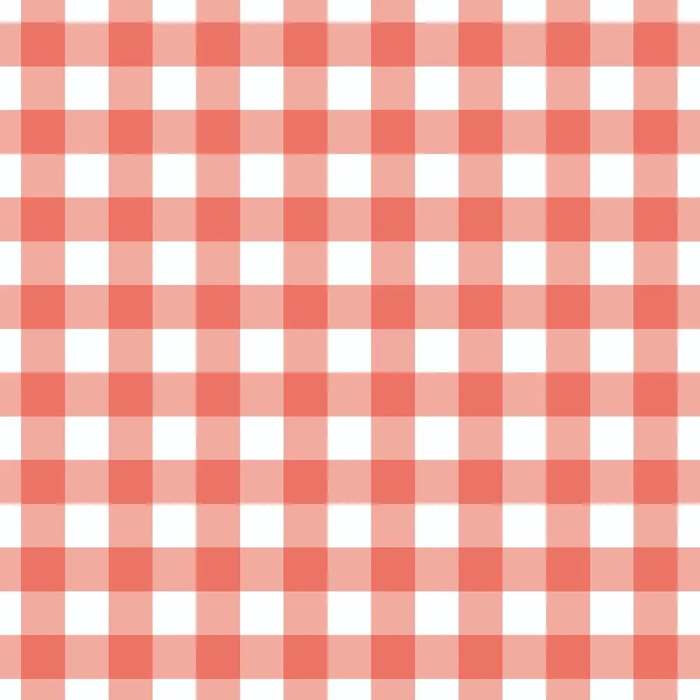 Sweet Strawberries Pink Gingham Quilting Cotton Fabric