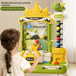 Children's Electric Ball Catching Machine Educational Parent-Child Interactive Board Game Focus Training Toy Suitable for 3-8 Year Olds Gift