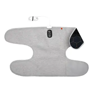 Sharper Image Calming Heat Copper and Charcoal Knee Wrap