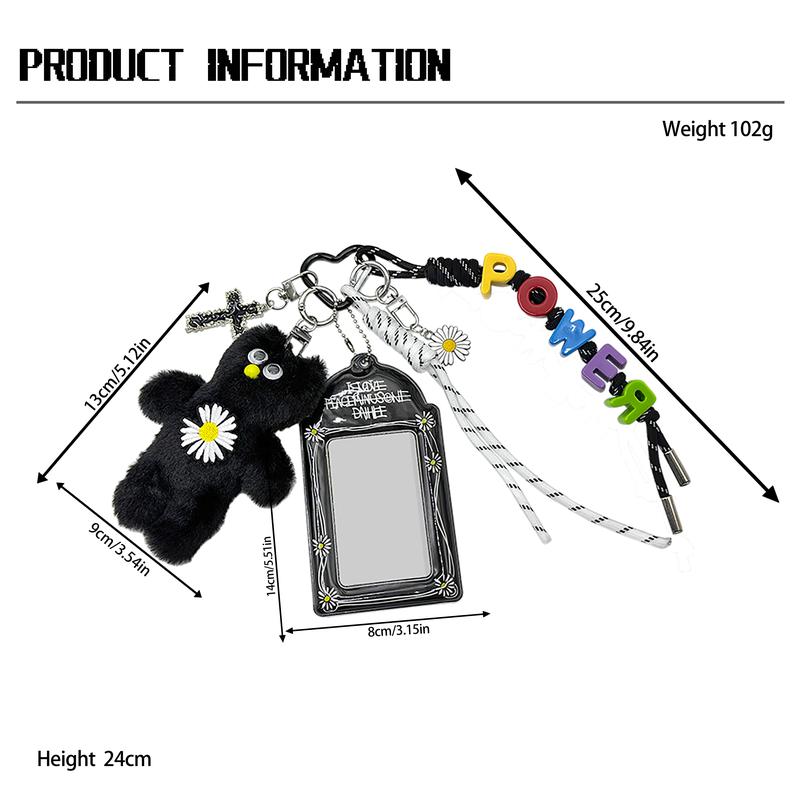 GD ragon Inspired Daisy Keychain – Trendy Bag Charm & Power Pendant for Kpop Fans