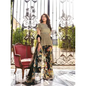 Khaki Desi Suit