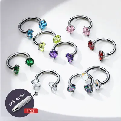 Stretched Nostrils 16g TikTok Shop - Main Image