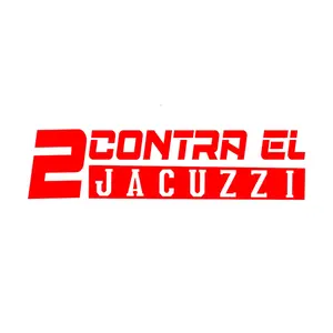 “2 CONTRA EL JACUZZI” VINYL STICKER