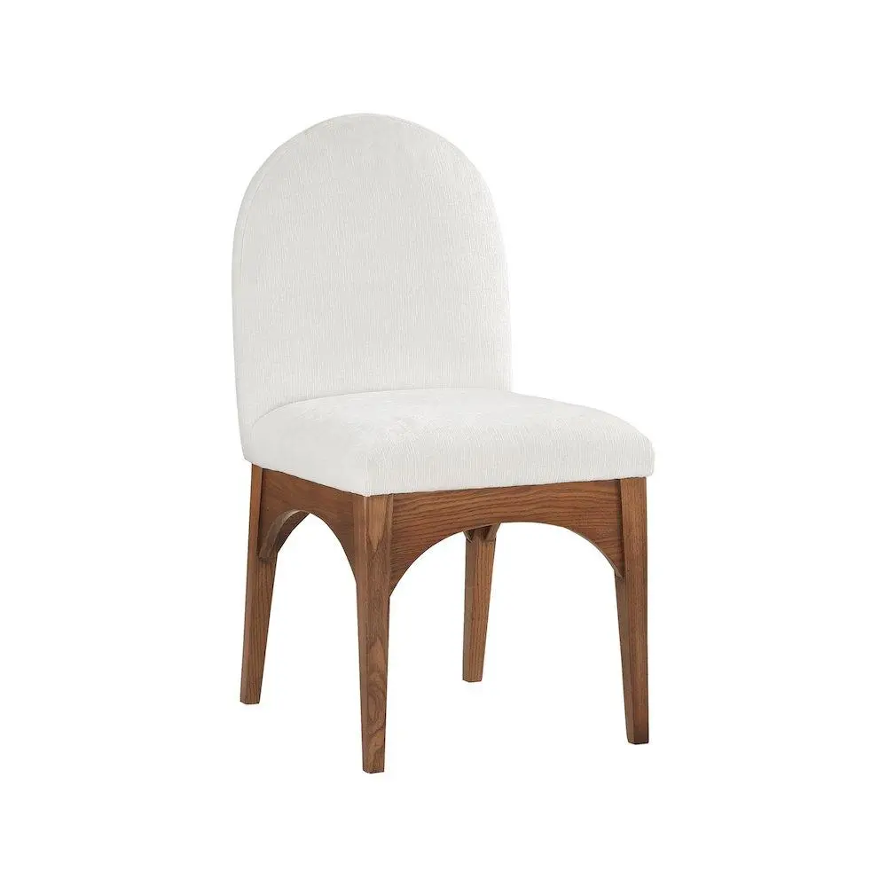 Waldorf Cream Chenille Fabric Dining Chair