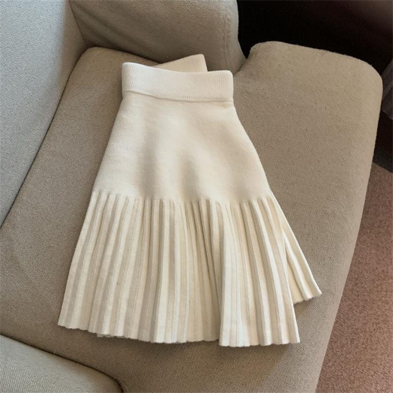 Pleated Mini Skirt