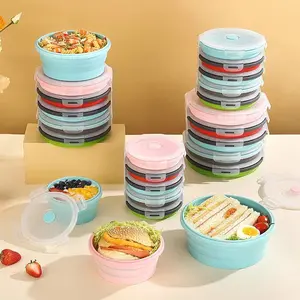 Collapsible Silicone Food Storage Container