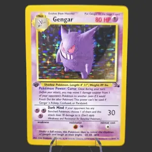 Gengar 05/62 1ST EDITION - Fossil