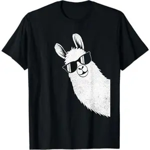Llama With Sunglasses - Zookeeper Zoologist Wildlife T-Shirt