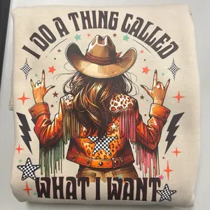 I do a thing called what I want shirt