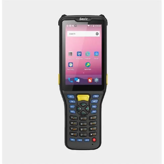 Seuic 8111019001 AUTOID Q7 Handheld Mobile Computer, Cortex A53, 3 GB RAM, 16 GB Storage, Android 9.0, Standard Range, SD-Enabled, Bluetooth-Equipped
