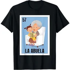 Funny Mexican Grandma Design - La Abuela T-Shirt