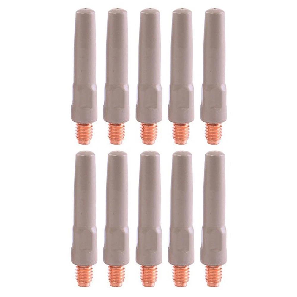 10 Piece Set of Innovative Non-Stick Welding Nozzles for Improved Welding Efficiency