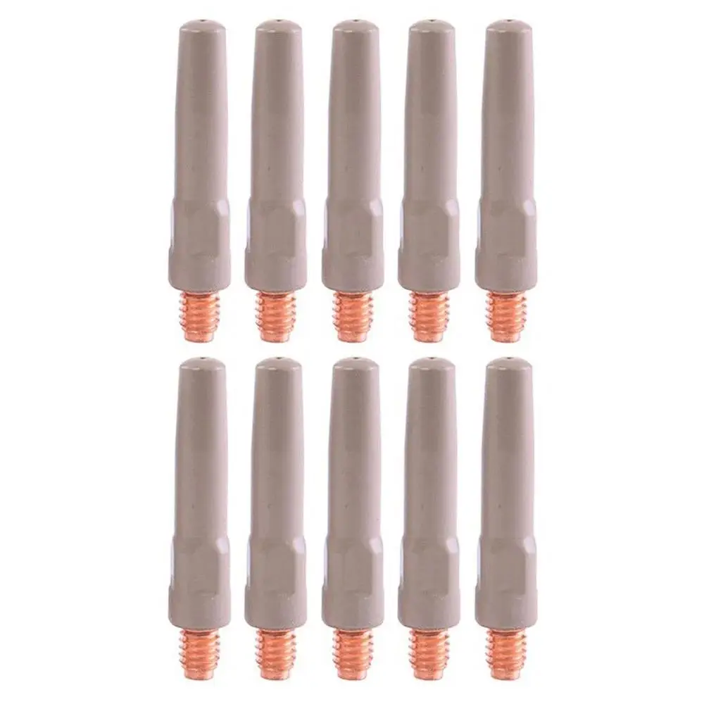 10-Piece Set of Innovative Non-Stick Welding Nozzles for Improved Welding Efficiency