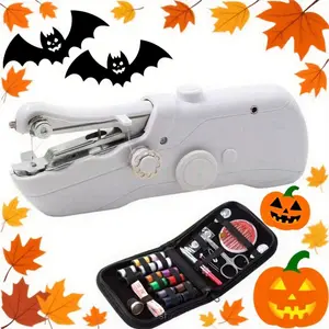 A handheld electric portable mini sewing machine suitable for DIY clothing sewing and accessory sets